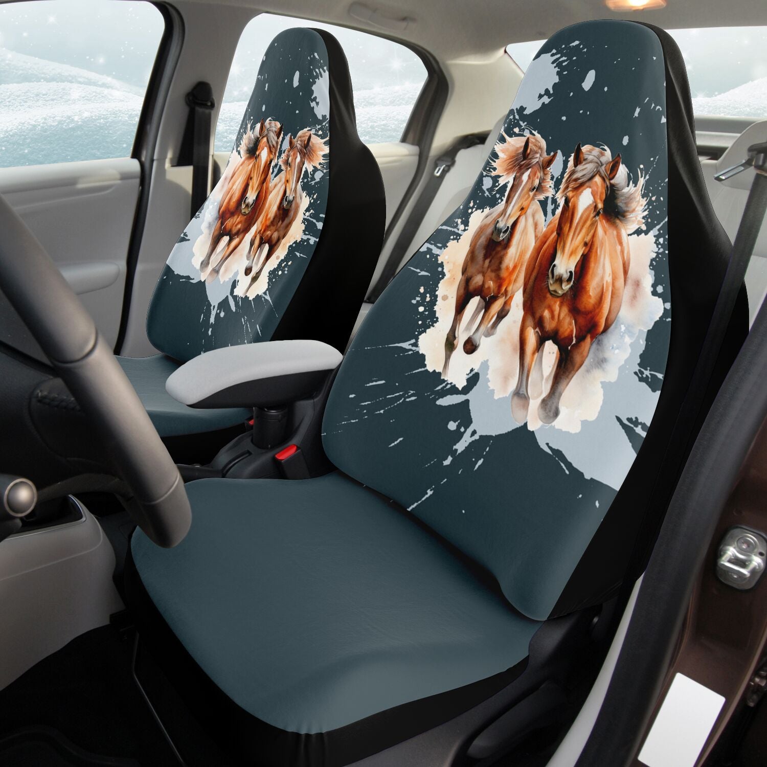 "Hard to Catch" Seat Cover Set - Cozy Corner